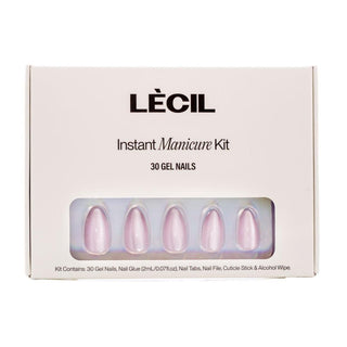 Barbiecore glittery pink instant manicure kit - LeCil