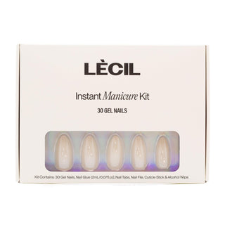 Glazed doughnut instant manicure kit. - LeCil