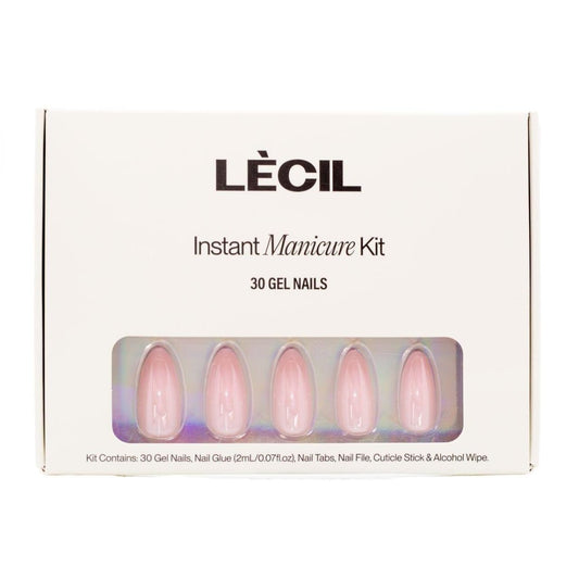 Glazed strawberry instant manicure kit. - LeCil