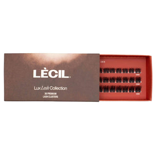 LUX lash style B 36 cluster pack DIY eyelash extensions - LeCil