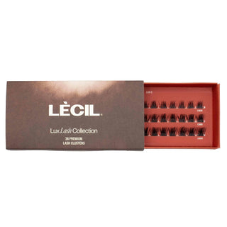 LUX lash style C 36 cluster pack DIY eyelash extensions - LeCil