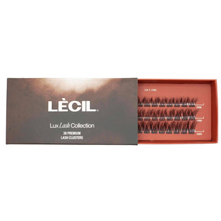 LUX lash style E 36 cluster pack DIY eyelash extensions - LeCil