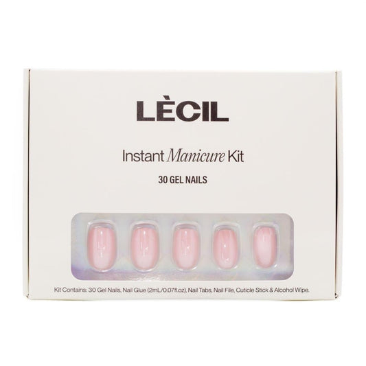 Mini glazed pink manicure kit. - LeCil