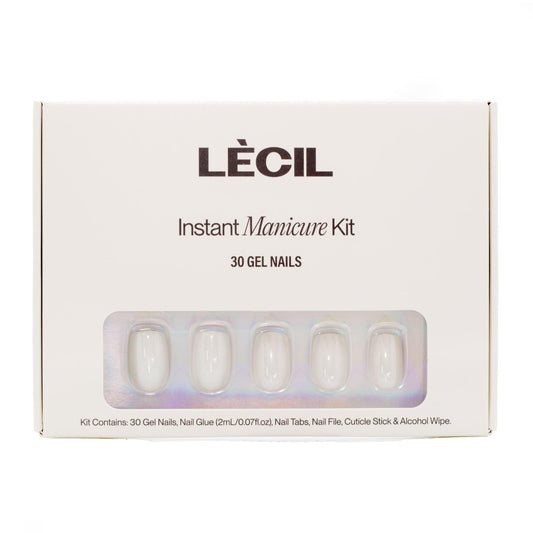 Mini glazed vanilla doughnut manicure kit. - LeCil