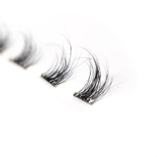 Pressé B , false eyelash , LeCil , black lash, C curl, CLEAR BOND, fluffy lashes, medium density lashes, natural lashes, pixie lashes, spike lashes, textured lashes , LeCil , lecil.com.au