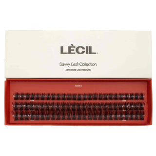 SAVVY lash style D 36 cluster pack DIY eyelash extensions - LeCil