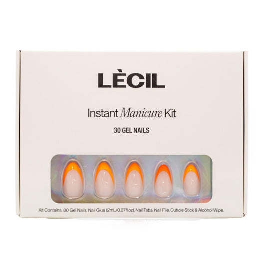 Tangerine almond instant manicure kit. - LeCil