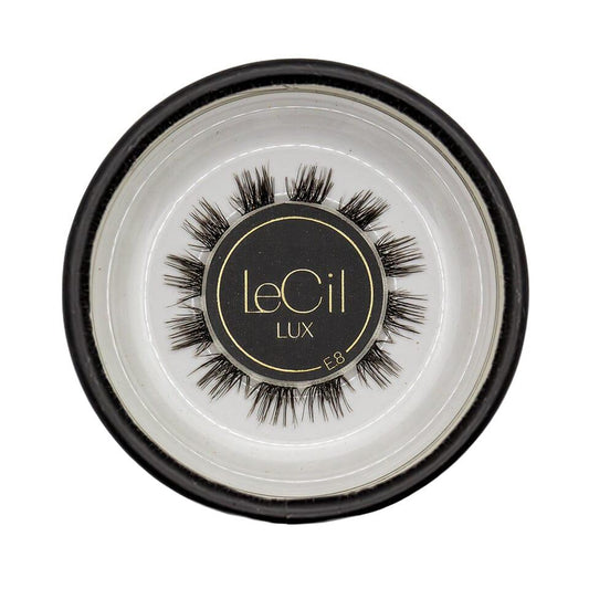 Lux lash Style E , custom , LeCil , black lash, bold lashes, fluffy lashes, LUX lash clusters, reusable lash clusters , LeCil , lecil.com.au