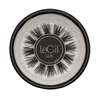 Lux lash Style E , custom , LeCil , black lash, bold lashes, fluffy lashes, LUX lash clusters, reusable lash clusters , LeCil , lecil.com.au