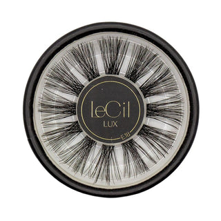 Lux lash Style E , custom , LeCil , black lash, bold lashes, fluffy lashes, LUX lash clusters, reusable lash clusters , LeCil , lecil.com.au