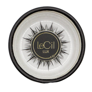 Lux lash Style F , custom , LeCil , black lash, LUX lash clusters, natural lashes, pixie lashes, reusable lash clusters, spike lashes , LeCil , lecil.com.au