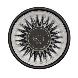 Lux lash Style G , custom , LeCil , black lash, bold lashes, LUX lash clusters, natural lashes, reusable lash clusters, spike lashes, textured lashes , LeCil , lecil.com.au