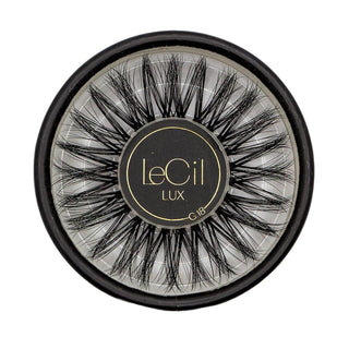 Lux lash Style G , custom , LeCil , black lash, bold lashes, LUX lash clusters, natural lashes, reusable lash clusters, spike lashes, textured lashes , LeCil , lecil.com.au