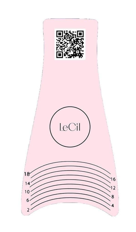 Printable Eyelash ruler - LeCil