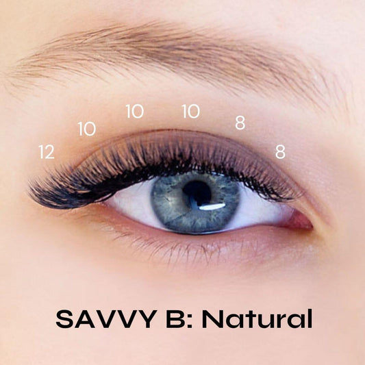 SAVVY B natural lash map bundle , , LeCil , retail-only , LeCil , lecil.com.au