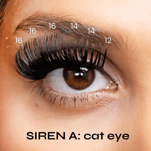 SIREN A cat eye lash map , , LeCil , retail-only , LeCil , lecil.com.au